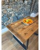 Top Tavolo Massello in Legno Vecchio