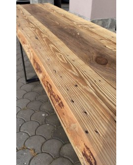 Mensola/ripiano/top porta lavabo in Legno Vecchio su misura