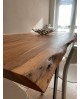 Top tavolo il legno massello di Acacia