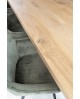 Tavolo in legno massello ROVERE su misura