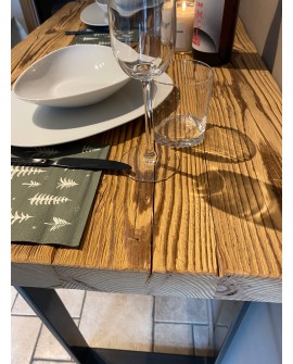 Consolle alta in Legno Vecchio massello