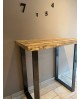 Consolle alta in Legno Vecchio massello