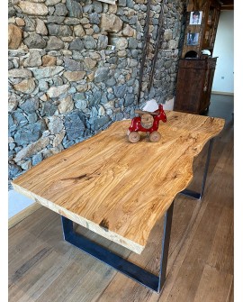 Tavolo in legno ULIVO massello del Salento su misura